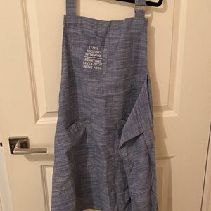 Blue Kitchen Apron